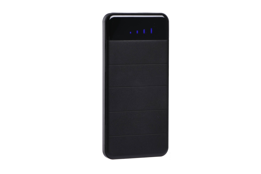 2E Акумулятор портативний літій-іонний Power Bank Solar 8000мА·год, вбудований LED-ліхтар, чорний