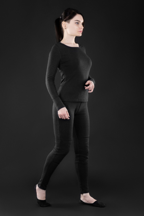 2E Tactical Women’s Heated Thermal Underwear eFiber for Women Black, size S
