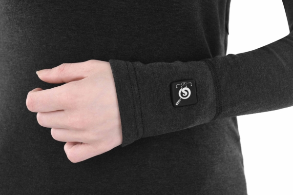2E Tactical Women’s Heated Thermal Underwear eFiber for Women Black, size S