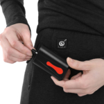 2E Tactical Women’s Heated Thermal Underwear eFiber for Women Black, size S