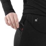 2E Tactical Women’s Heated Thermal Underwear eFiber for Women Black, size S
