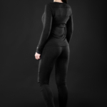2E Tactical Women’s Heated Thermal Underwear eFiber for Women Black, size XL