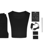 2E Tactical Women’s Heated Thermal Underwear eFiber for Women Black, size XL