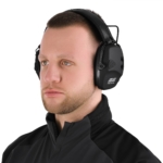 2E Tactical Тактичні захисні навушники Pulse Pro Black NRR 22 dB, активні