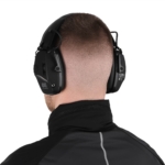 2E Tactical Тактичні захисні навушники Pulse Pro Black NRR 22 dB, активні