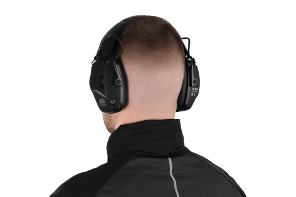 2E Tactical Тактичні захисні навушники Pulse Pro Black NRR 22 dB, активні