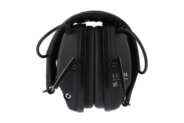 2E Tactical Тактичні захисні навушники Pulse Pro Black NRR 22 dB, активні