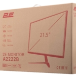 Монітор 2E 21.5″ A2222B D-Sub, HDMI, MM, VA, 75Hz