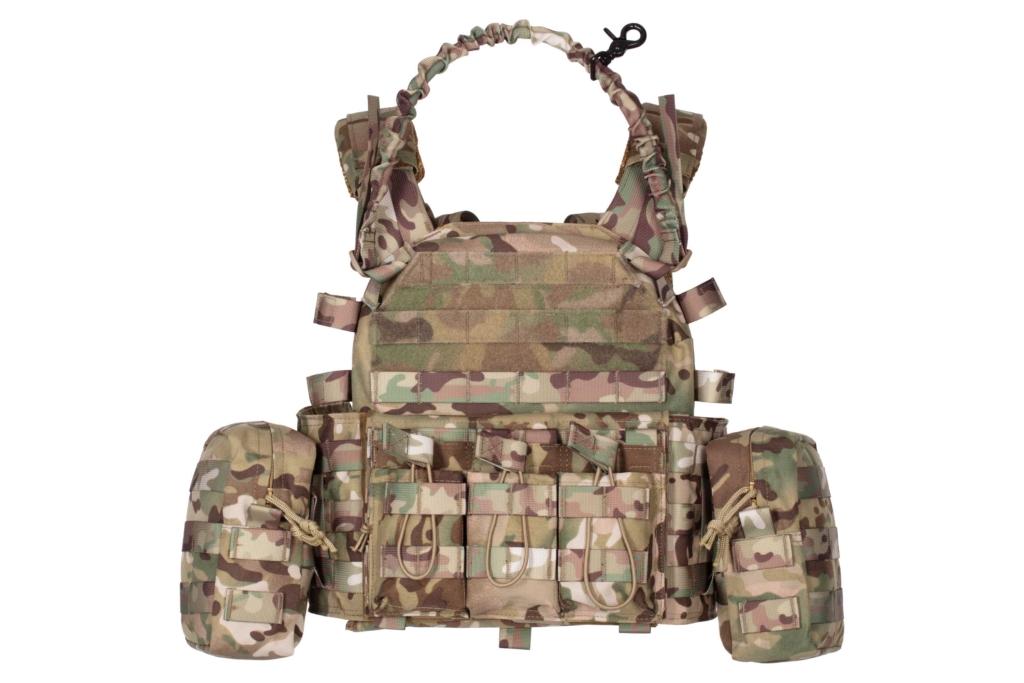 Military Plate Carrier Type1, 2E, Molle, Multicam