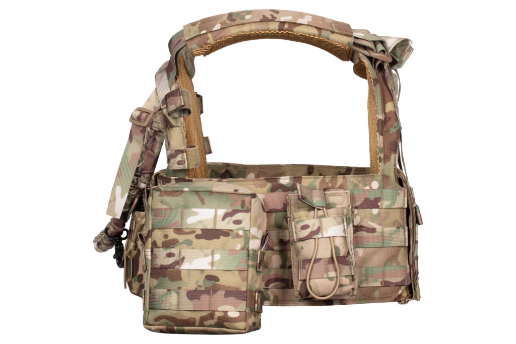 Military Plate Carrier Type1, 2E, Molle, Multicam