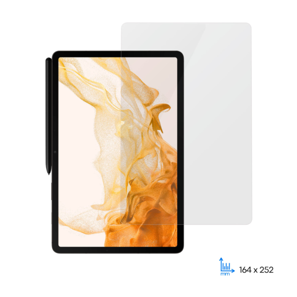 Защитное стекло 2E для Samsung Galaxy Tab S8 (X700/X706) 11″ (2022), 2.5D, прозрачный