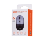 Миша 2E MF218 Silent, WL/BT, чорно-сірий