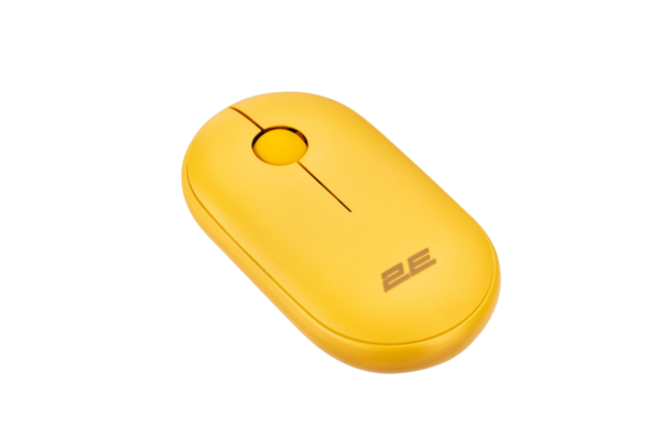 Mouse 2E MF300 Silent, WL/BT, sunny-yellow