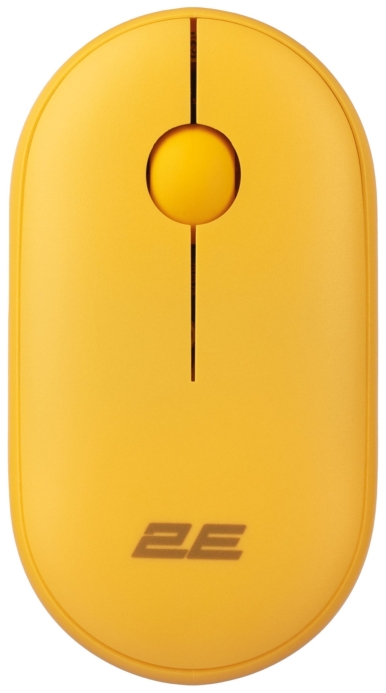 Mouse 2E MF300 Silent, WL/BT, sunny-yellow