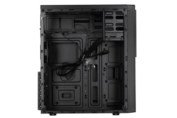 Корпус 2E Alfa E130 без БЖ 2xUSB3.0, 1xUSB2.0, 1×80мм, VGA 320мм, ATX, чорний
