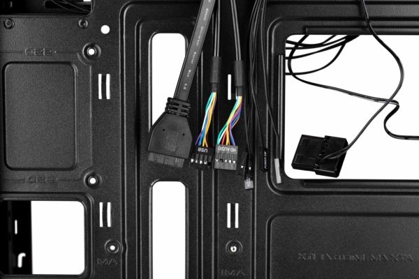 Корпус 2E Alfa E130 без БЖ 2xUSB3.0, 1xUSB2.0, 1×80мм, VGA 320мм, ATX, чорний