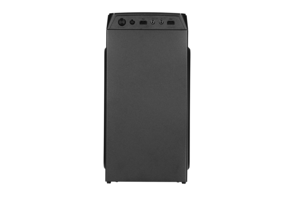 2E PC case Basis RD831 without PSU, 2xUSB2.0, VGA 320mm, mATX, black