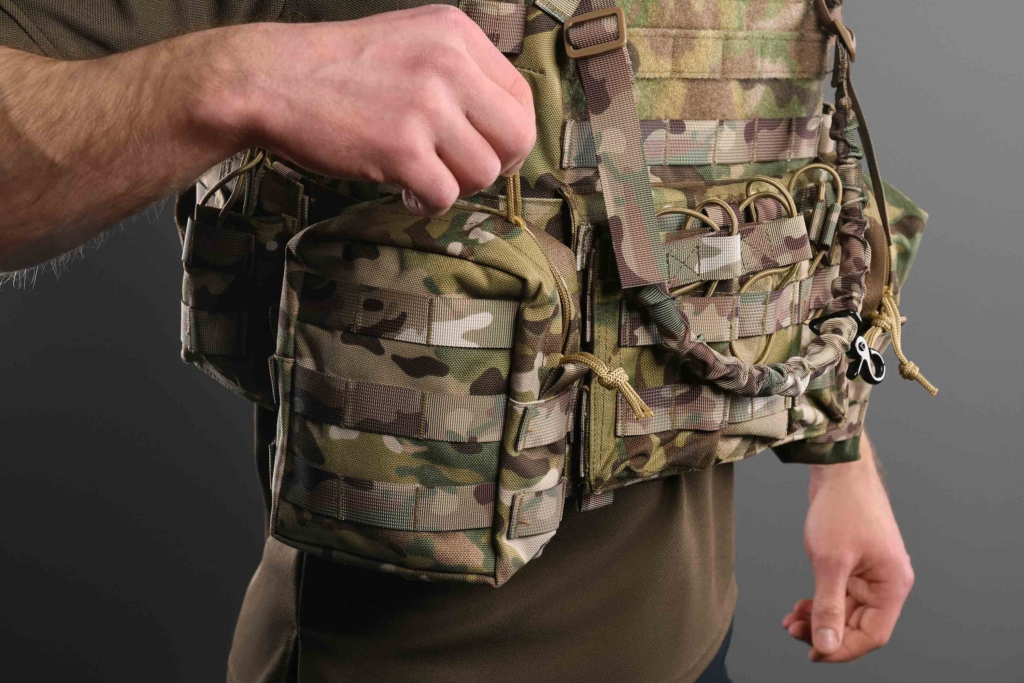 Military Plate Carrier Type1, 2E, Molle, Multicam