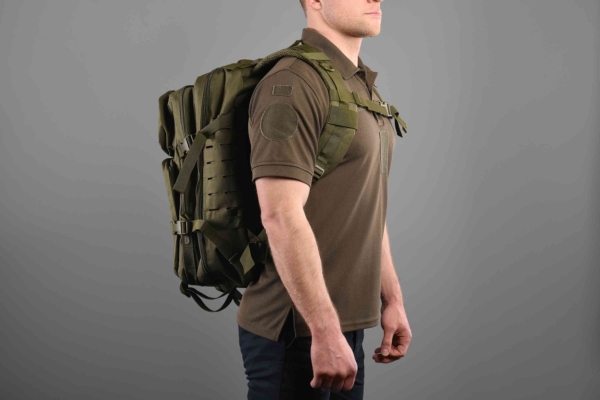 2E Tactical Military Tact Backpack 45L, OD Green