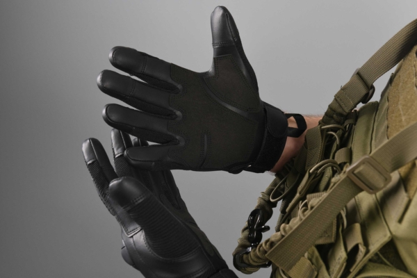 2E Tactical Military gloves, Sensor Touch S, Black