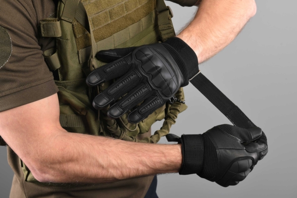 2E Tactical Military gloves, Sensor Touch S, Black