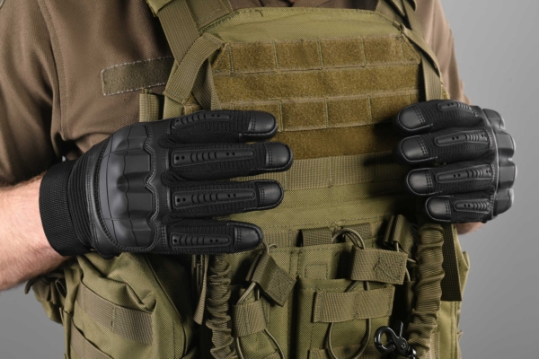 2E Tactical Перчатки тактические, Sensor Touch L, чёрный