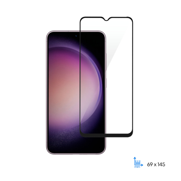 Защитное стекло 2E для TECNO Spark 9 pro (KH7n), 2.5D FCFG, (1 Pack), черная рамка