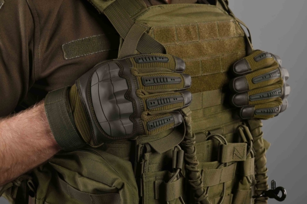 2E Tactical Military gloves, Sensor Touch XL, OD Green