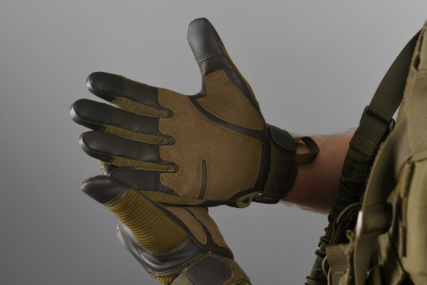 2E Tactical Military gloves, Sensor Touch XL, OD Green