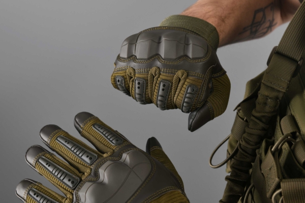 2E Tactical Military gloves, Sensor Touch XL, OD Green