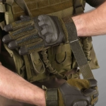2E Tactical Military gloves, Sensor Touch XL, OD Green