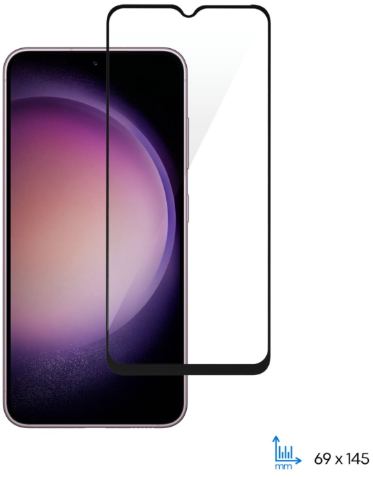 Защитное стекло 2E для TECNO Spark 9 pro (KH7n), 2.5D FCFG, (1 Pack), черная рамка