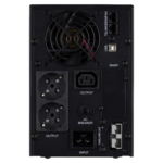 Джерело безперебійного живлення 2E PS2000L, 2000VA/1600W, на зовнішні АКБ 4*12В, USB, 2xSchuko+1xC13