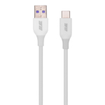 Кабель USB-A > USB-C заряджання/синхронізації 2E 1м, Type-C, Glow, білий