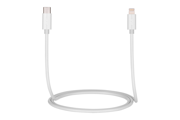 2E Кабель USB-C — Lightning Glow 1m White