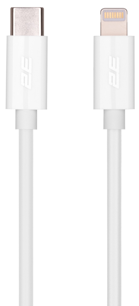 2E Кабель USB-C — Lightning Glow 1m White