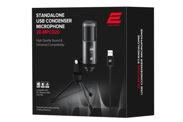 Микрофон для ПК 2Е MPC020 Streaming KIT USB