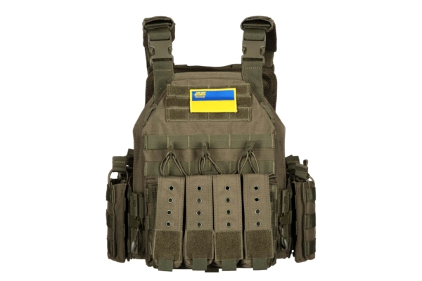 2E Tactical Плитоноска, Тип 3, Combat, швидке скидання, зелена