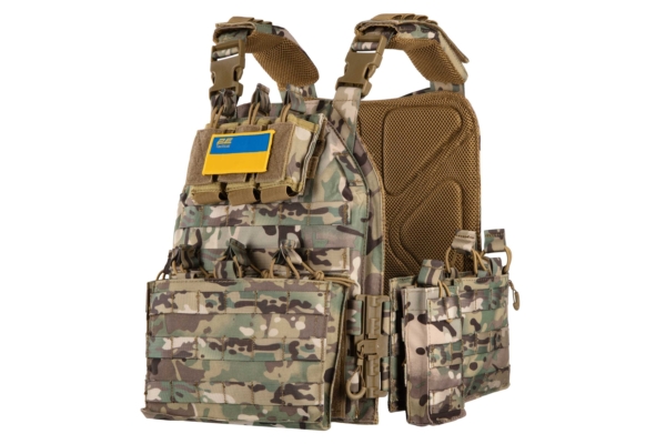 2E Tactical Плитоноска, Тип 4, Assault, быстрый сброс, камуфляж