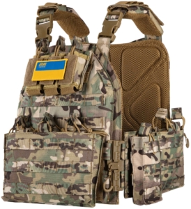 Плитоноска 2Е, Тип 4, Assault, быстрый сброс, камуфляж
