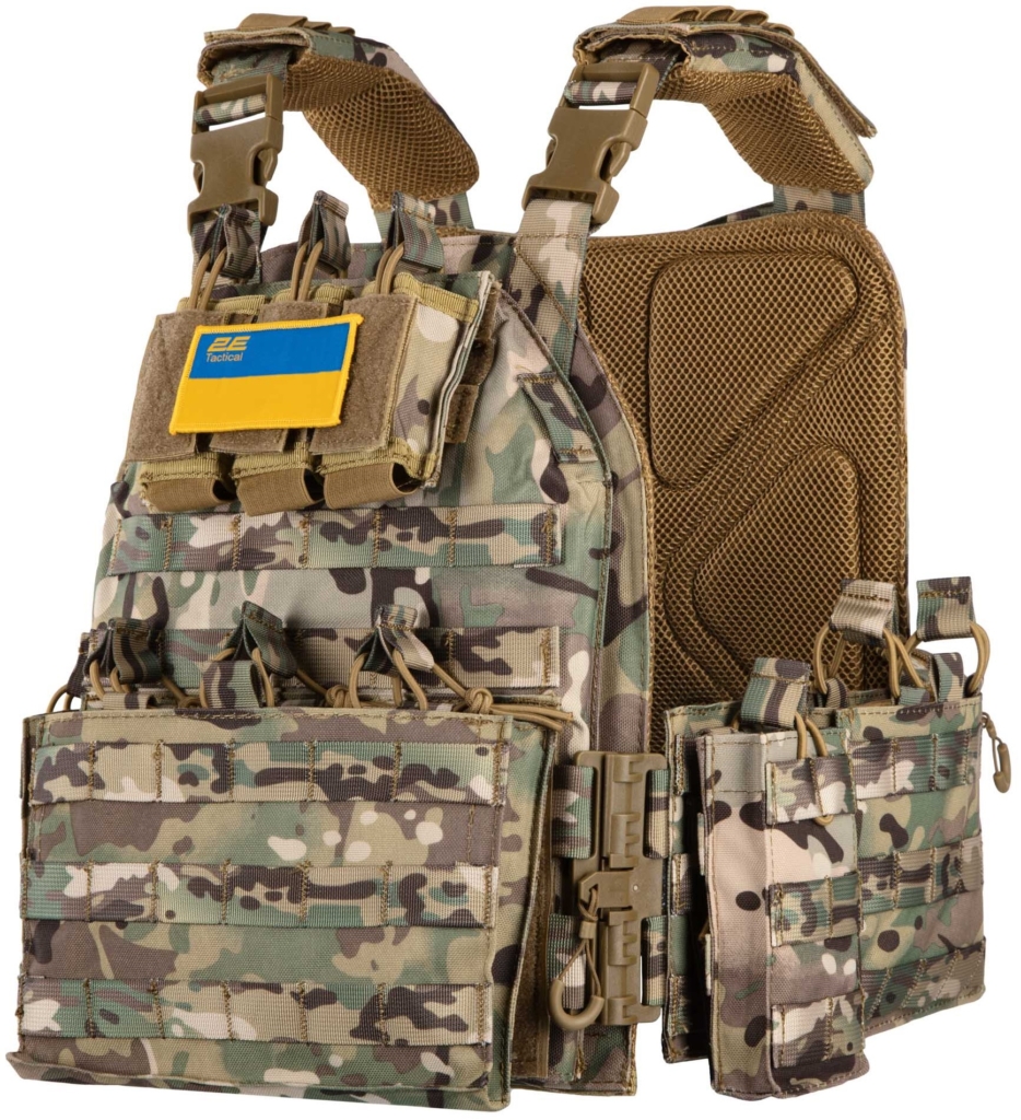 Плитоноска 2Е, Тип 4, Assault, быстрый сброс, камуфляж