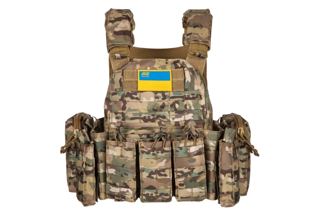 2E Plate Carrier Type5+2 flank protection, CP Camo