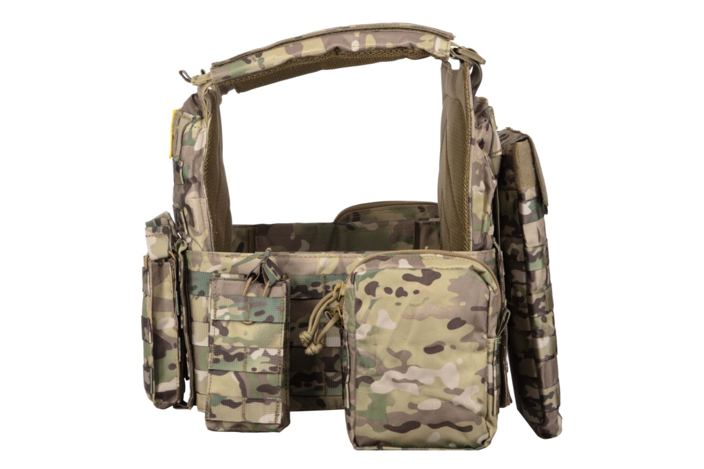 2E Plate Carrier Type5+2 flank protection, CP Camo
