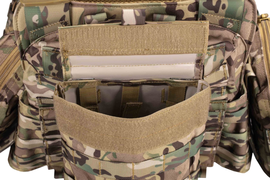 2E Plate Carrier Type5+2 flank protection, CP Camo