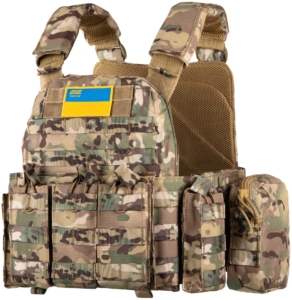 2E Plate Carrier Type5+2 flank protection, CP Camo