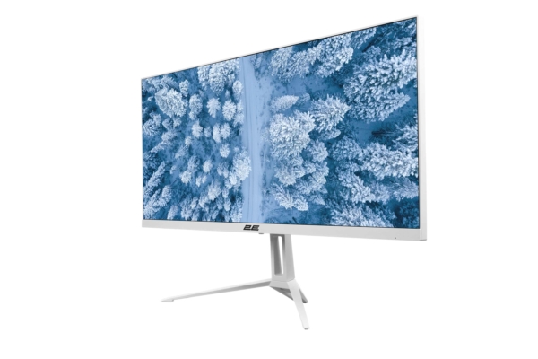 Монітор 2E 25.7″ D2621W HDMI, DP, Audio, IPS, 2560×1080, 21:9, 75Hz, FreeSync, White