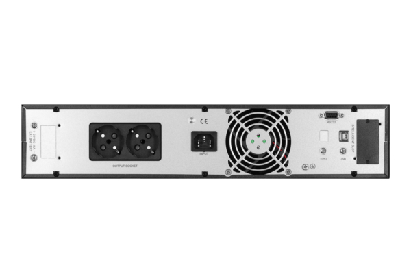 Джерело безперебійного живлення 2E OD1000RT, 1000VA/900W, RT2U, LCD, USB, 2xSchuko