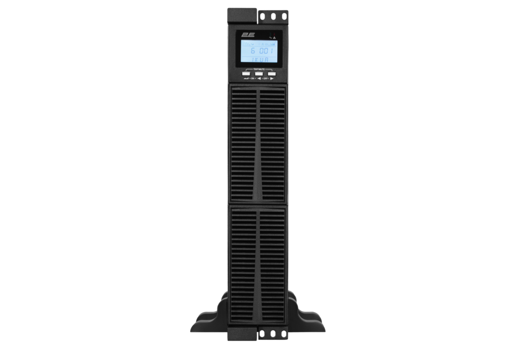 Джерело безперебійного живлення 2E OD1000RT, 1000VA/900W, RT2U, LCD, USB, 2xSchuko