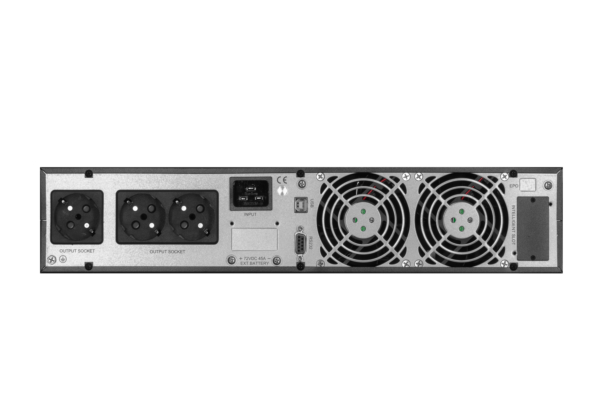 Джерело безперебійного живлення 2E OD3000RT, 3000VA/2700W, RT2U, LCD, USB, 3xSchuko