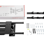 Full motion TV mount 2E Legdap 23-55″, 60 cm extension
